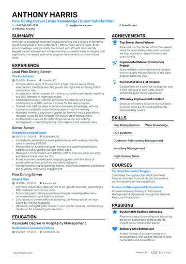 13 Restaurant Manager Resume Examples & Guide for 2024