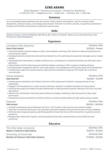 17 Model Resume Examples & Guide for 2025