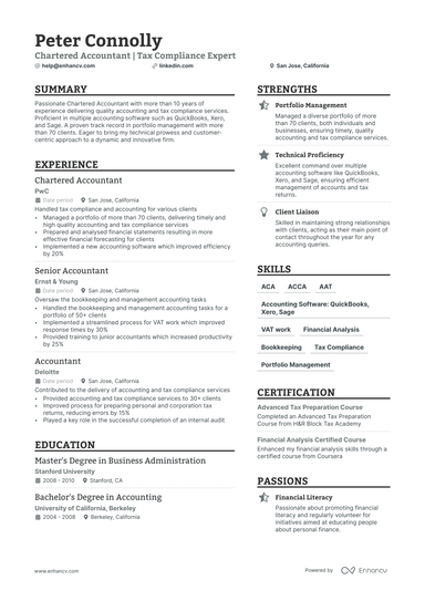 32 Accountant Resume Examples & Guide for 2025