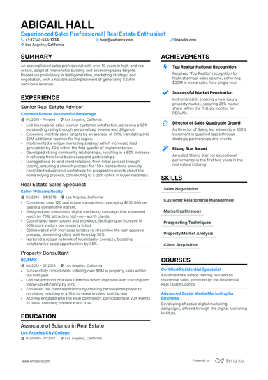 7 Sales Consultant Resume Examples & Guide for 2024