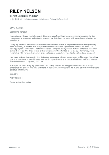 13 Professional Healthcare Cover Letter Examples and Template for 2024 ...