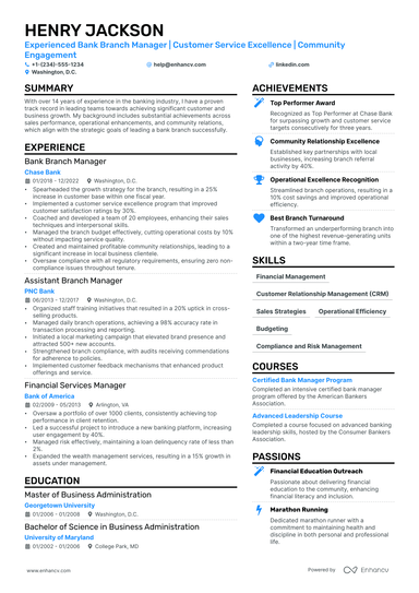 3 Bank Manager Resume Examples & Guide for 2024