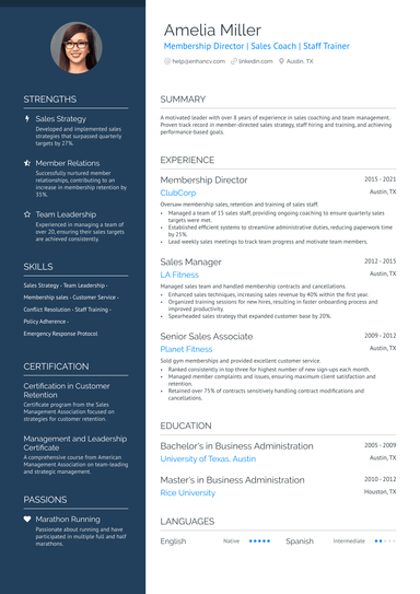 9 Assistant Manager Resume Examples & Guide for 2025