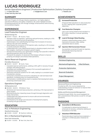 41 Engineering Resume Examples & Guide for 2025