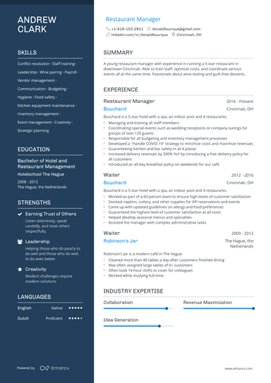 5 General Manager Resume Examples & Guide For 2024