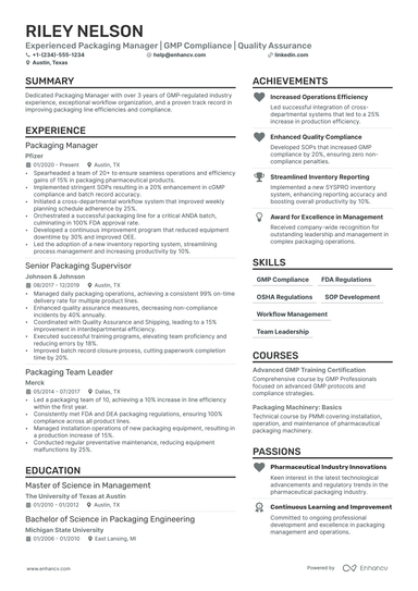 14 Supply Chain Manager Resume Examples & Guide for 2025