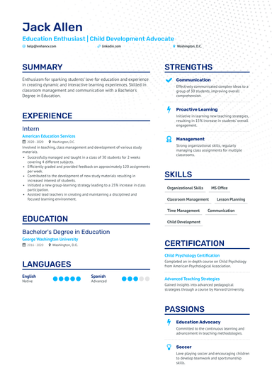 6 Substitute Teacher Resume Examples & Guide for 2024