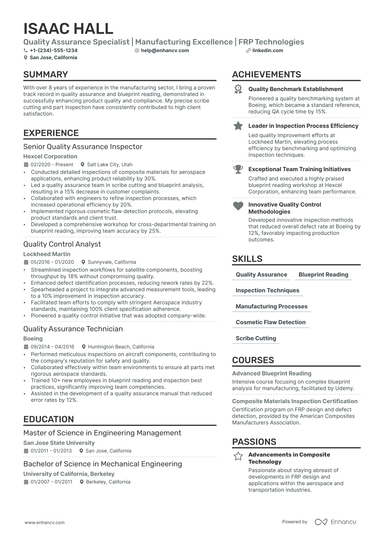 8 Quality Assurance Specialist Resume Examples & Guide For 2025