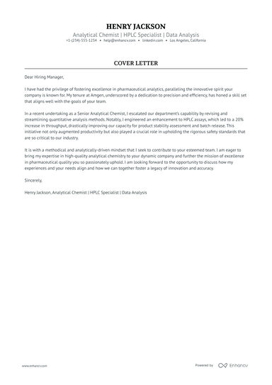 7 Professional Scientist Cover Letter Examples And Template For 2025 