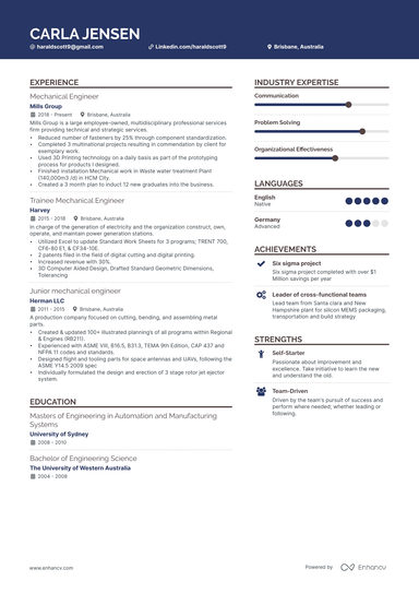 23 Engineering Resume Examples & Guide for 2024