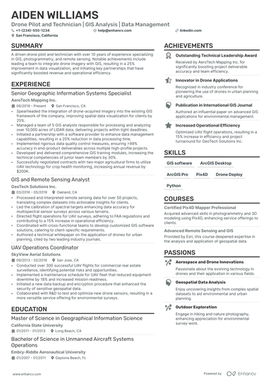 4 Pilot Resume Examples & Guide for 2025