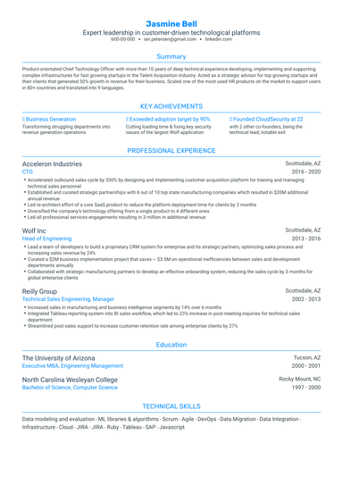 17 Executive Resume Examples & Guide for 2024