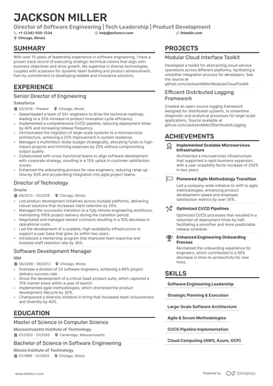 18 Software Engineer Resume Examples & Guide for 2025