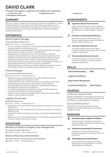 37 Product Manager Resume Examples & Guide for 2024