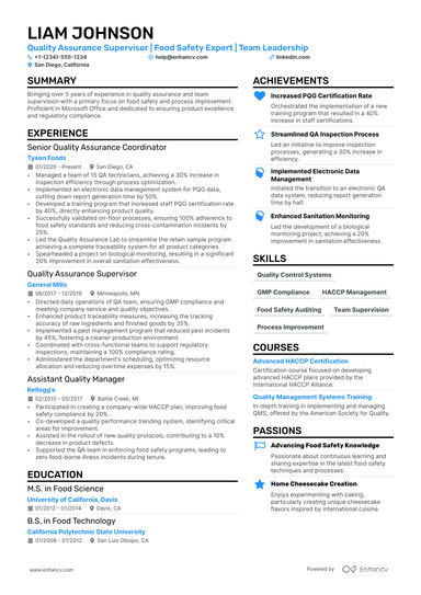 8 Quality Assurance Specialist Resume Examples & Guide for 2025