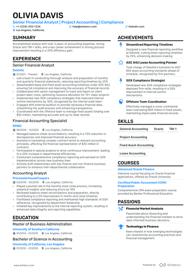 32 Accountant Resume Examples & Guide for 2024