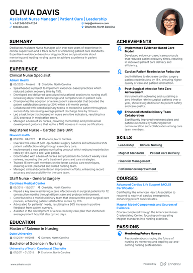 30 Nurse Resume Examples & Guide for 2024