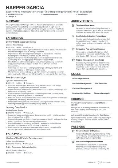 21 Real Estate Agent Resume Examples & Guide for 2025