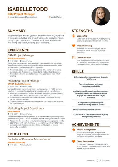 26 Project Manager Resume Examples & Guide for 2024