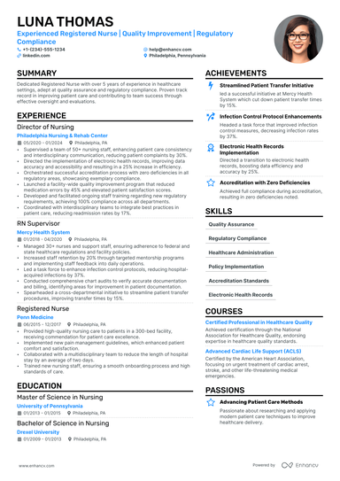 30 Nurse Resume Examples With 10/10 Score In 2025