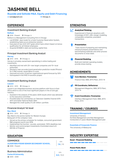 8 Investment Manager Resume Examples & Guide for 2025