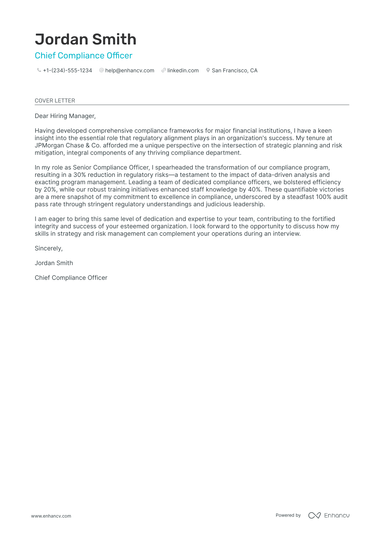 18 Professional Executive Cover Letter Examples and Template for 2025 ...