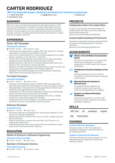 19 Full Stack Developer Resume Examples & Guide for 2025