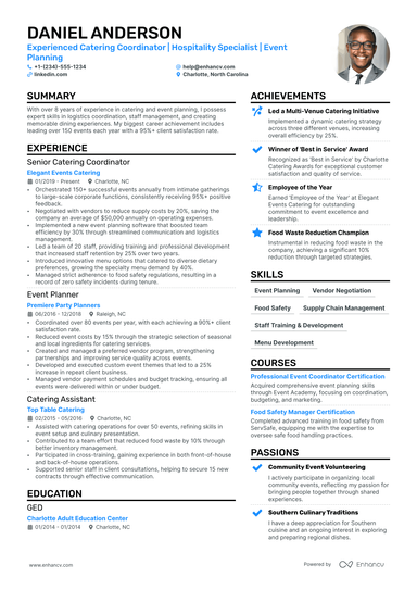 11 Server Resume Examples & Guide for 2024