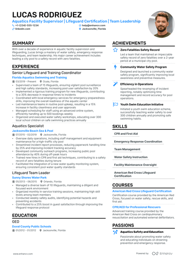 3 Sports Resume Examples & Guide for 2024