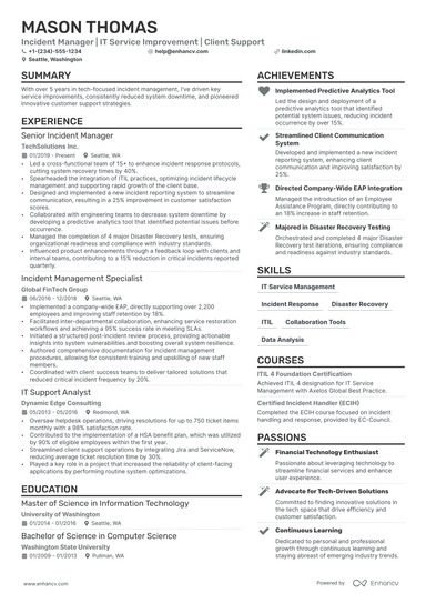 7 IT Support Resume Examples - December 2024