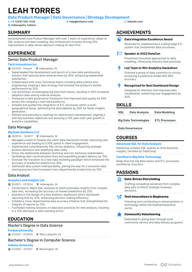 37 Product Manager Resume Examples & Guide for 2024