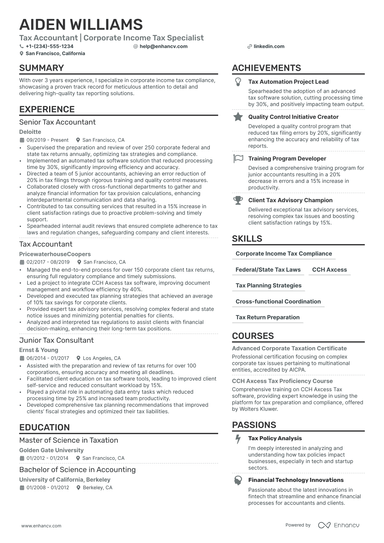 32 Accountant Resume Examples & Guide for 2025