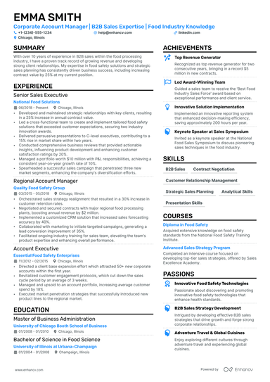 21 Account Manager Resume Examples & Guide for 2025