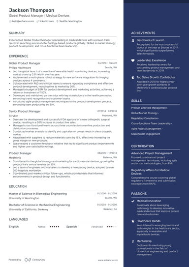 37 Product Manager Resume Examples & Guide for 2025