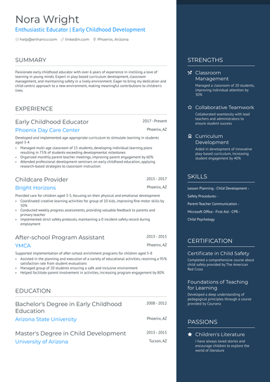 9 Teacher Assistant Resume Examples & Guide for 2024