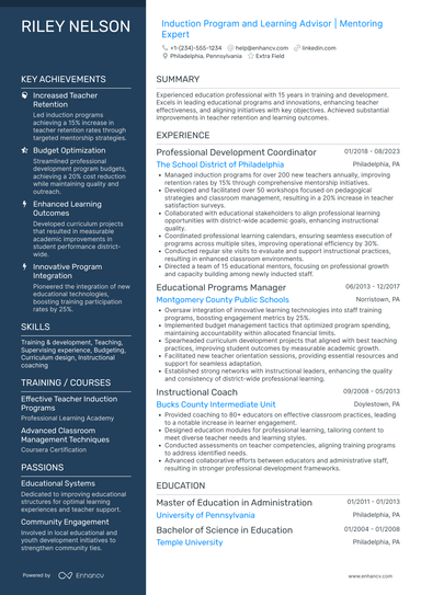 24 New Teacher Resume Examples & Guide for 2025