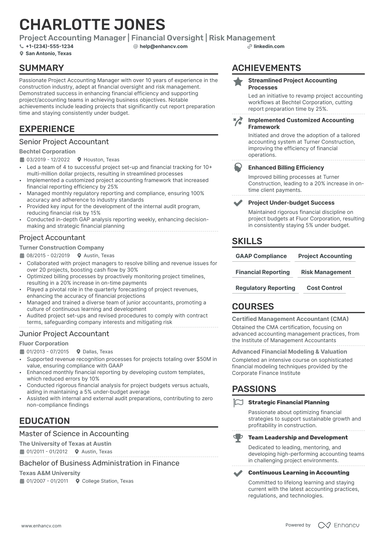 32 Accountant Resume Examples & Guide for 2025