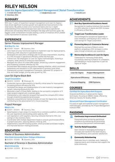 6 Quality Control Resume Examples & Guide for 2025