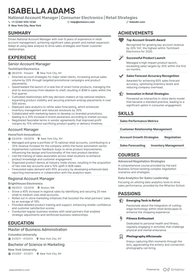 21 Account Manager Resume Examples & Guide for 2025