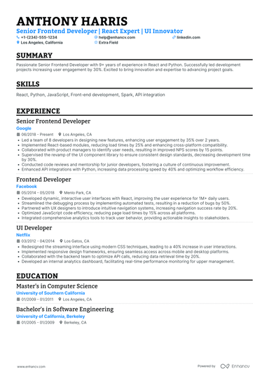 23 Python Developer Resume Examples, Templates & Guide for 2025