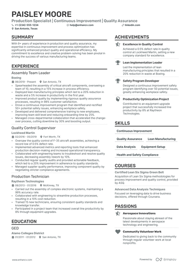 10 Mechanic Resume Examples & Guide For 2025