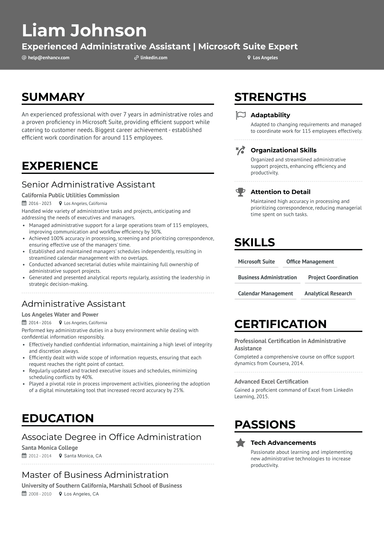 17 Administrative Assistant Resume Examples & Guide for 2024