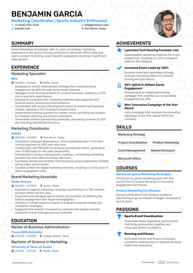 22 Marketing Resume Examples & Guide for 2024