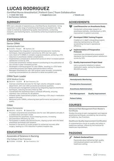 30 Nurse Resume Examples With 10/10 Score In 2025