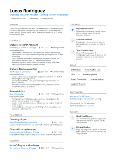 11 Research Assistant Resume Examples & Guide for 2025