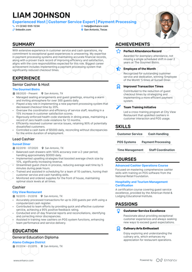 10 Cashier Resume Examples & Guide for 2024