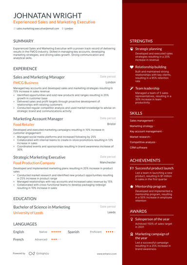 17 Marketing Manager Resume Examples & Guide For 2024