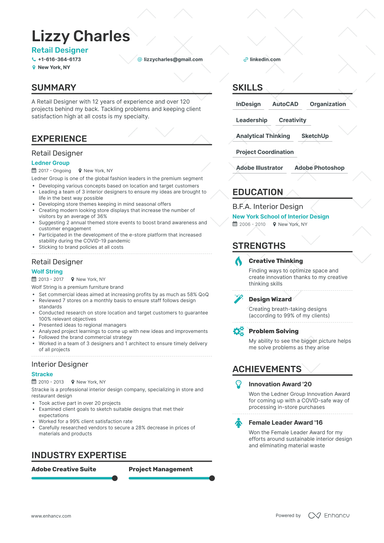 21 Retail Resume Examples & Guide for 2024