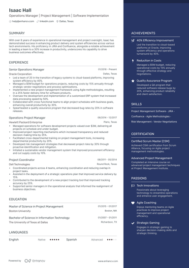 37 Product Manager Resume Examples & Guide for 2025