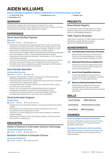 6 DevOps Engineer Resume Examples & Guide for 2024